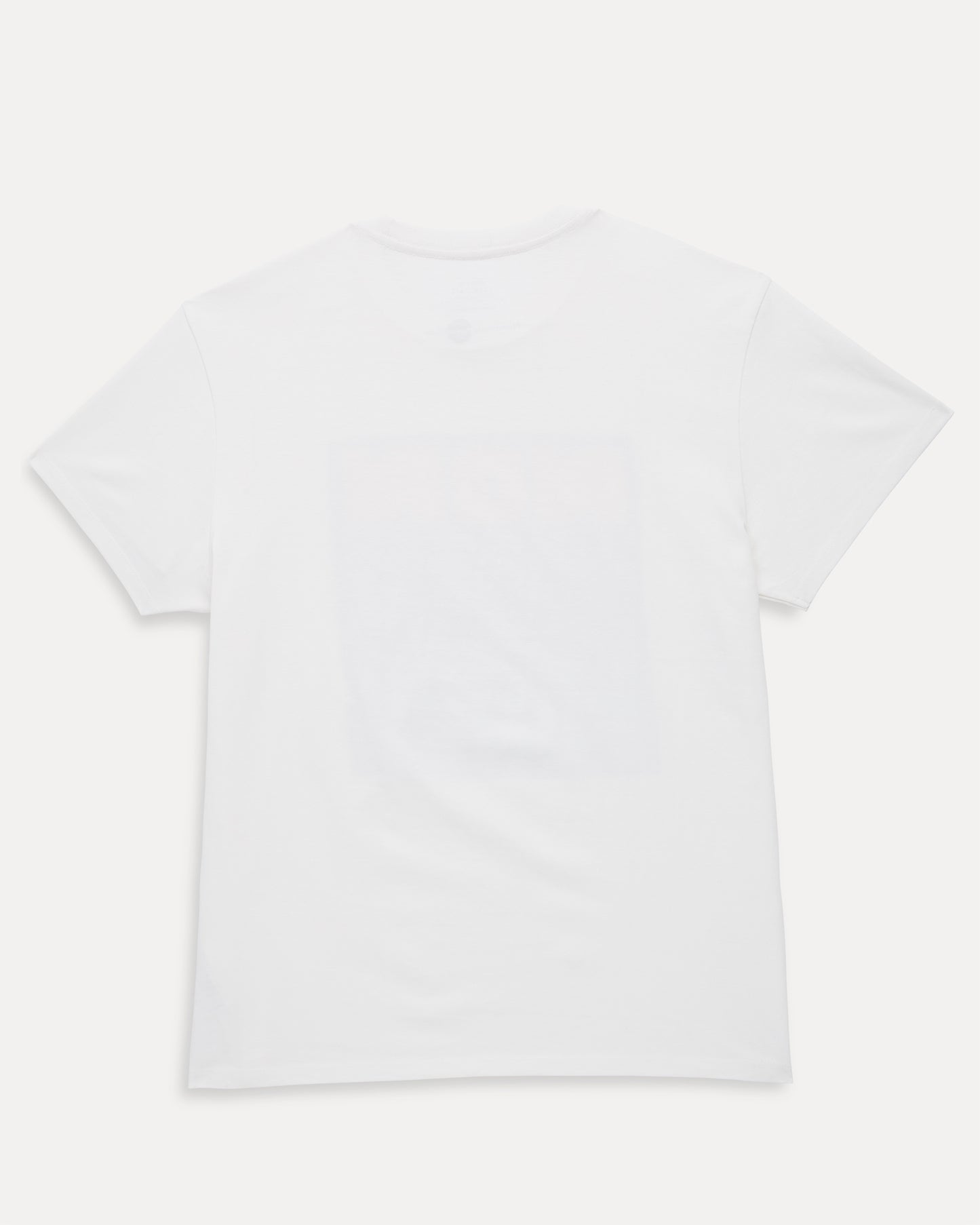 Block Tee White