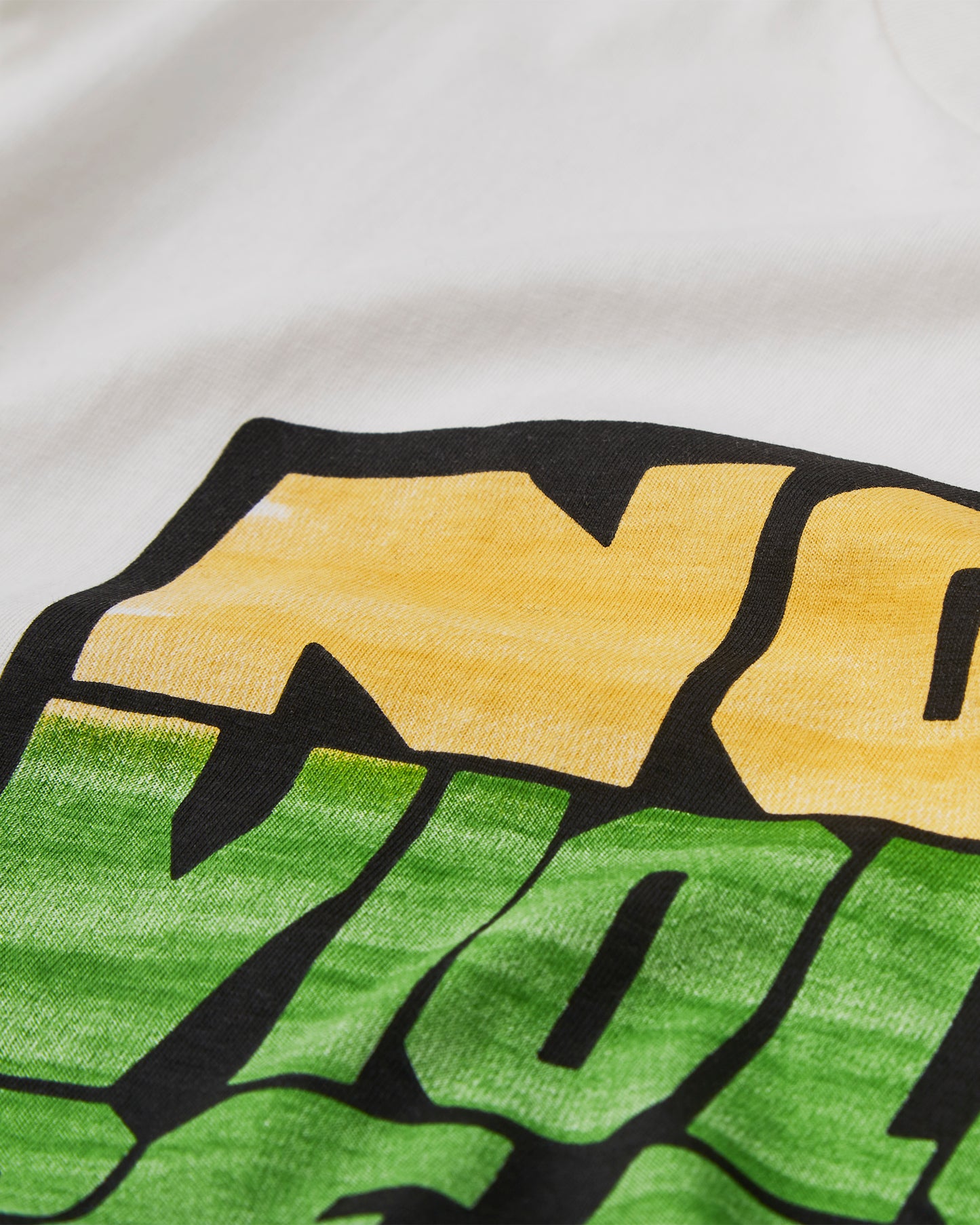 Block Tee White